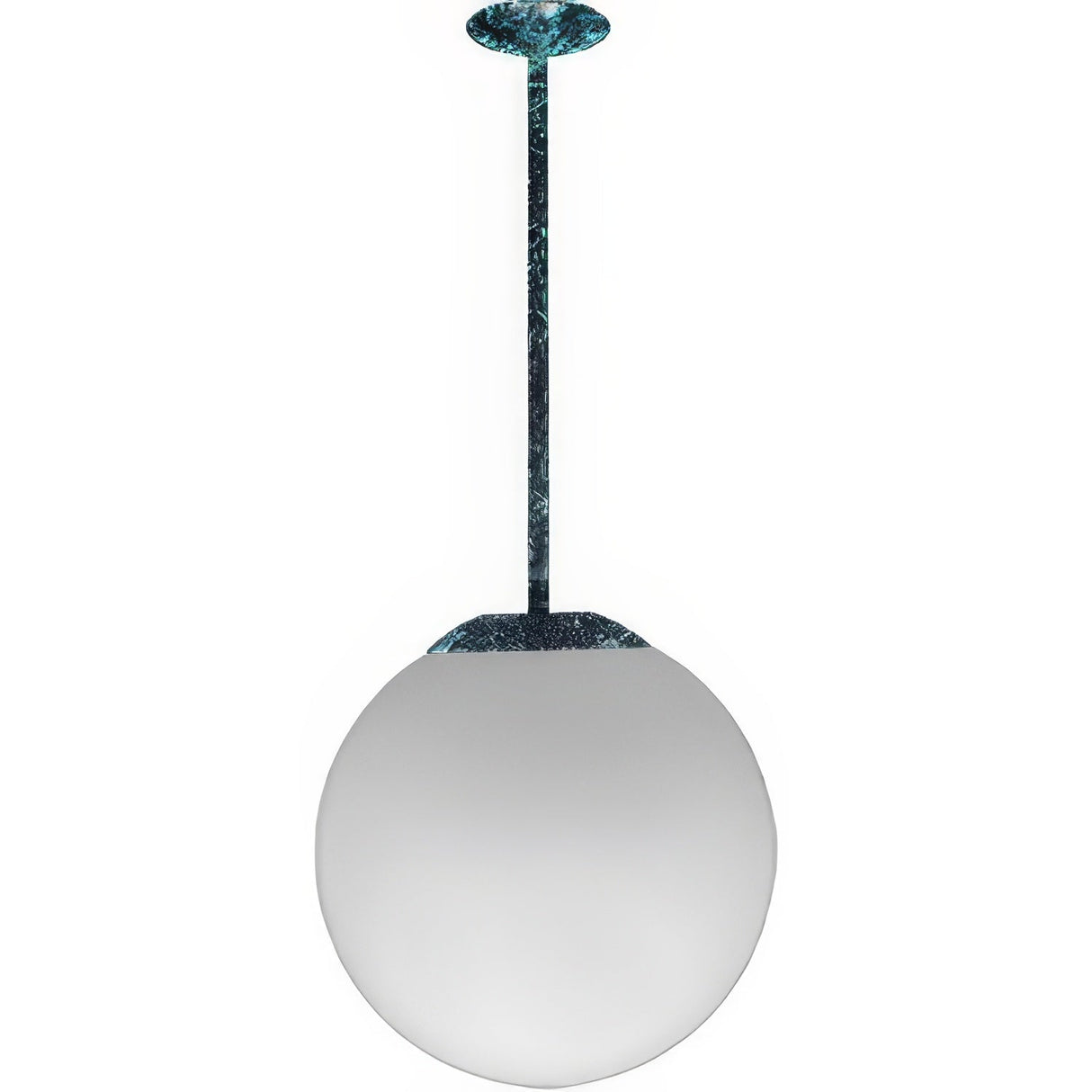 Dabmar Lighting D7518-18-VG verde green ceiling globe fixture