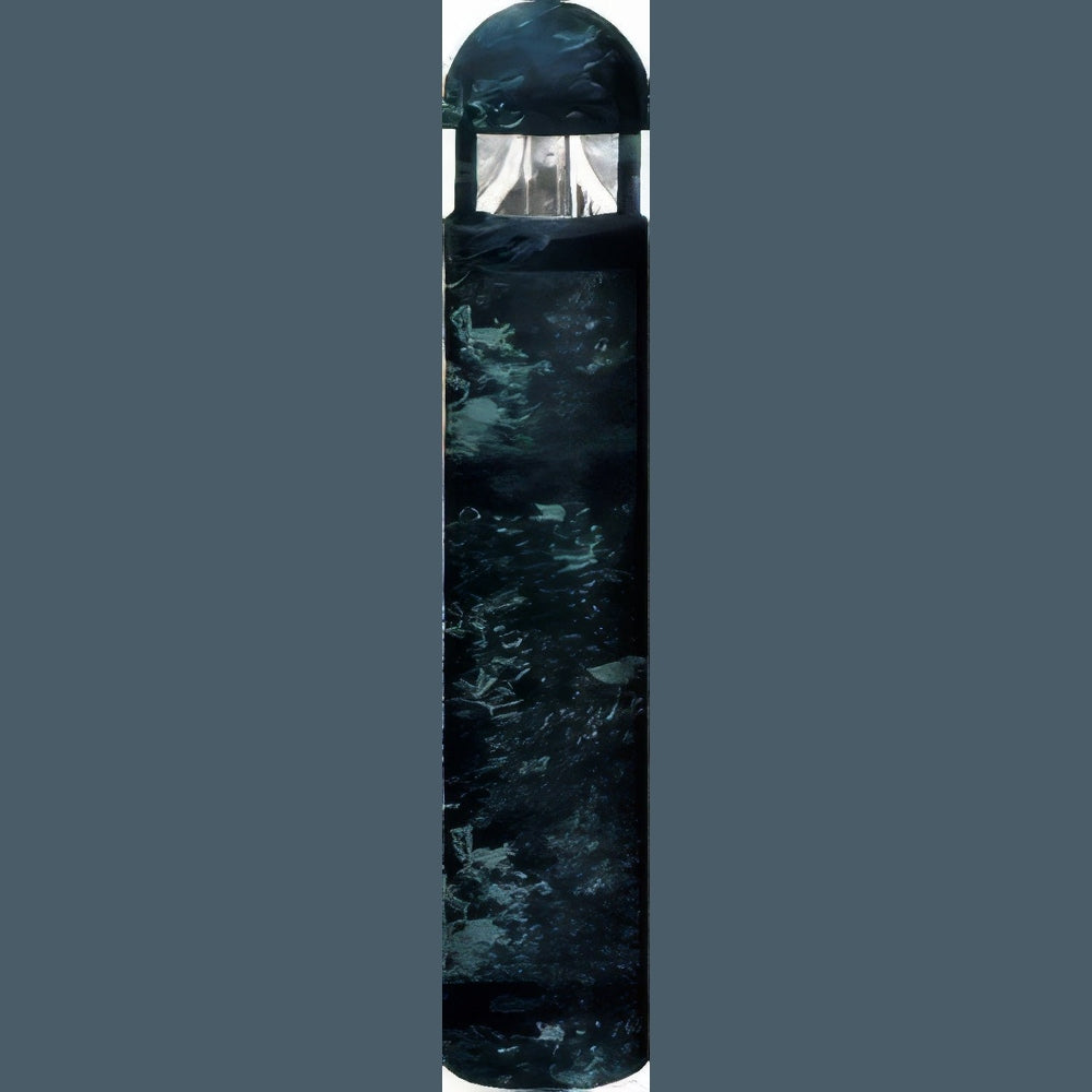 Dabmar Lighting D800-L12-40K-VG verde green bollard