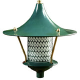 Dabmar Lighting D8000-G green pagoda light