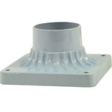 Dabmar Lighting BS222-W Pier Mount 3" Base White