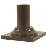 Dabmar Lighting BS250-BZ Large Pier Mount 3" Base Bronze