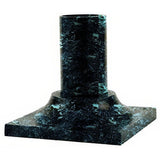 Dabmar Lighting BS250-VG Large Pier Mount 3" Base Verde Green