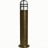 Dabmar Lighting D110-L9-27K-BZ Fiber G Bollard Open Cage 120V GU24 LED 9W 27K Bronze