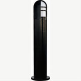 Dabmar Lighting D130-L6-RGBW-B Fiber G Bollard Open Half Cage 120V E26 LED 6W RGBW Black