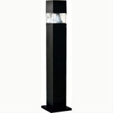 Dabmar Lighting D150-L12-30K-B Fiber G Bollard Squared 120V-277V G24 LED 12W 30K Black