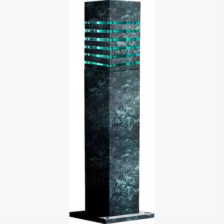 Dabmar Lighting D170-L20-50K-VG Steel Bollard Squared 120V-277V G24 LED 20W 50K Verde Green