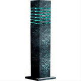 Dabmar Lighting D170-L9-40K-VG Steel Bollard Squared 120V GU24 LED 9W 40K Verde Green