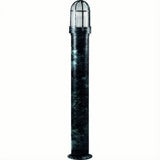 Dabmar Lighting D3100-L6-60K-VG Steel Bollard Open Cage 120V E26 LED 6W 60K Verde Green