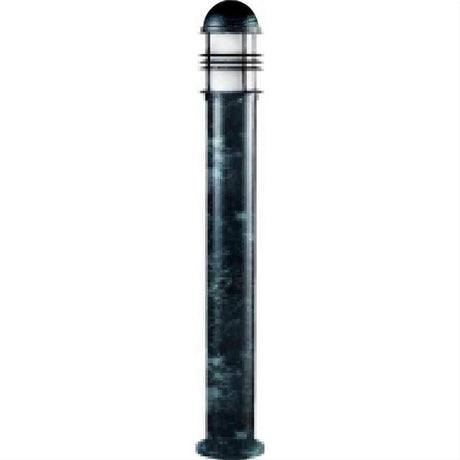 Dabmar Lighting D3200-L12-40K-VG Cast Alum Bollard Open Cage 120V-277V G24 LED 12W 40K Verde Green