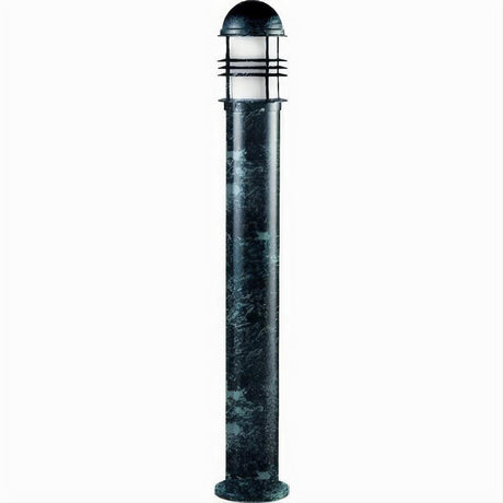 Dabmar Lighting D3200-L20-30K-VG Cast Alum Bollard Open Cage 120V-277V G24 LED 20W 30K Verde Green
