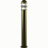 Dabmar Lighting D3200-L20-50K-BZ Cast Alum Bollard Open Cage 120V-277V G24 LED 20W 50K Bronze
