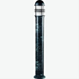 Dabmar Lighting D3200-L20-50K-VG Cast Alum Bollard Open Cage 120V-277V G24 LED 20W 50K Verde Green