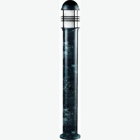 Dabmar Lighting D3200-L6-30K-VG Cast Alum Bollard Open Cage 120V E26 LED 6W 30K Verde Green