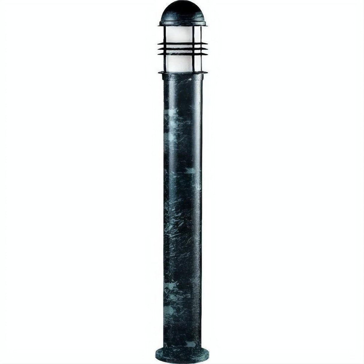 Dabmar Lighting D3200-L6-60K-VG Cast Alum Bollard Open Cage 120V E26 LED 6W 60K Verde Green