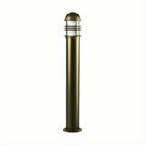 Dabmar Lighting D3200-L9-27K-B Cast Alum Bollard Open Cage 120V GU24 LED 9W 27K Black