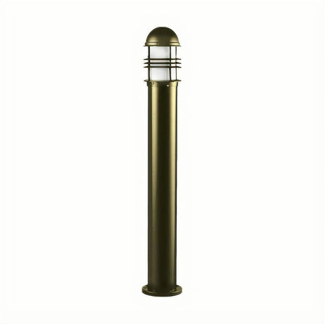 Dabmar Lighting D3200-L9-27K-B Cast Alum Bollard Open Cage 120V GU24 LED 9W 27K Black