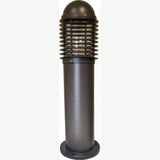 Dabmar Lighting D3390-L6-60K-BZ Cast Alum Mini Bollard Caged 120V E26 LED 6W 60K Bronze