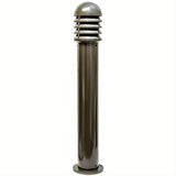 Dabmar Lighting D3400-L12-30K-BZ-FR-FR Cast Alum Bollard Shuttered 120V-277V G24 LED 12W 30K Frost Bronze