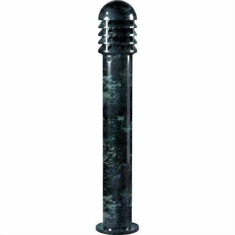 Dabmar Lighting D3400-L9-40K-VG-CLR-CLR Cast Alum Bollard Shuttered 120V GU24 LED 9W 40K Clear Verde Green