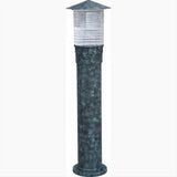 Dabmar Lighting D350-L12-50K-VG Cast Alum Bollard Prism 120V-277V G24 LED 12W 50K Verde Green