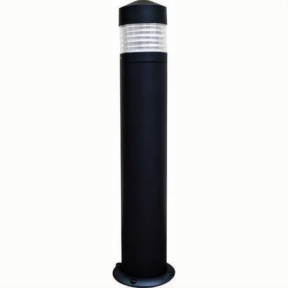 Dabmar Lighting D470-B Powder Coated Cast Aluminum Bollard Black