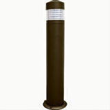 Dabmar Lighting D470-BZ Powder Coated Cast Aluminum Bollard Bronze