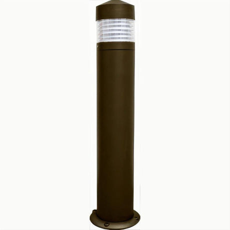 Dabmar Lighting D470-BZ Powder Coated Cast Aluminum Bollard Bronze