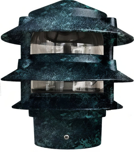Dabmar Lighting D5000-L6-RGBW-3B-VG verde green pagoda light