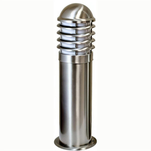Dabmar Lighting D790-L9-40K-SS316 Stainless 316 Mini Bollard Caged 120V GU24 LED 9W 40K Stainless Steel 316