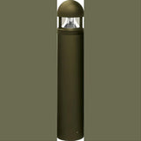 Dabmar Lighting D800-L12-50K-B Cast Alum Bollard Clear 120V-277V G24 LED 12W 50K Black