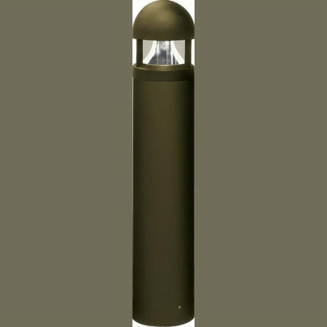 Dabmar Lighting D800-L20-30K-B Cast Alum Bollard Clear 120V-277V G24 LED 20W 30K Black
