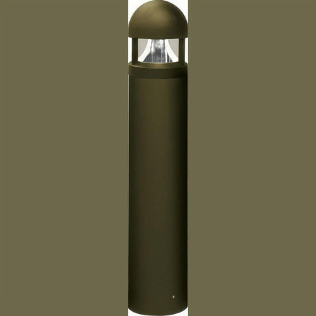 Dabmar Lighting D800-L6-60K-BZ Cast Alum Bollard Clear 120V E26 LED 6W 60K Bronze