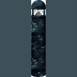 Dabmar Lighting D800-L6-60K-VG Cast Alum Bollard Clear 120V E26 LED 6W 60K Verde Green