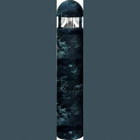 Dabmar Lighting D800-L6-60K-VG Cast Alum Bollard Clear 120V E26 LED 6W 60K Verde Green