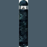 Dabmar Lighting D800-L6-RGBW-VG Cast Alum Bollard Clear 120V E26 LED 6W RGBW Verde Green
