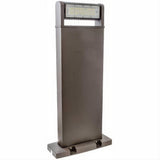 Dabmar Lighting D820-LB60-40K-BZ Cast Alum Bollard Tilting 120V-277V LB 60W 40K Bronze