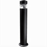 Dabmar Lighting D850-L6-60K-B Cast Alum Bollard Clear 120V E26 LED 6W 60K Black