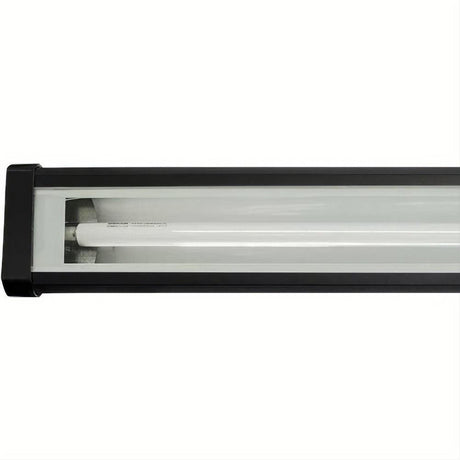 Dabmar Lighting DF9400-B Cast Aluminum Fluorescent Sign Light Black