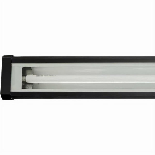 Dabmar Lighting DF9400-L12-50K-B Cast Alum 2' Sign Light 120V T5 LED 12W 50K Black