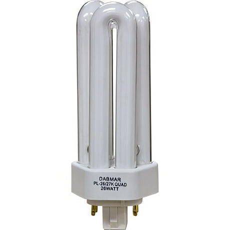 Dabmar Lighting DL-Q26-4P-/41K white light bulb