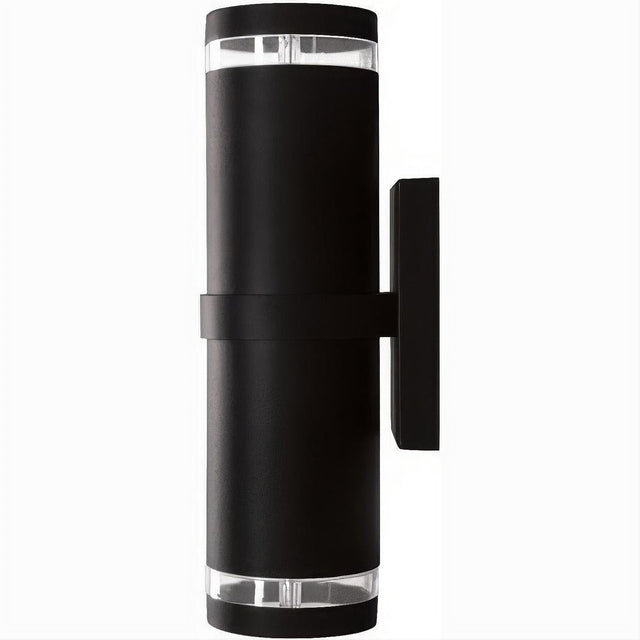 Dabmar Lighting DW3560-L14-27K-B Cast Alum Up and Down Wall Fixture 120V E26 2X LED 7W 27K Black