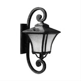 Dabmar Lighting GM211-B Large Wall Fixture Incandescent 120 Volts Black