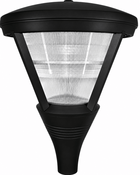 Dabmar Lighting GM580-L120-41K-B black outdoor post light fixture