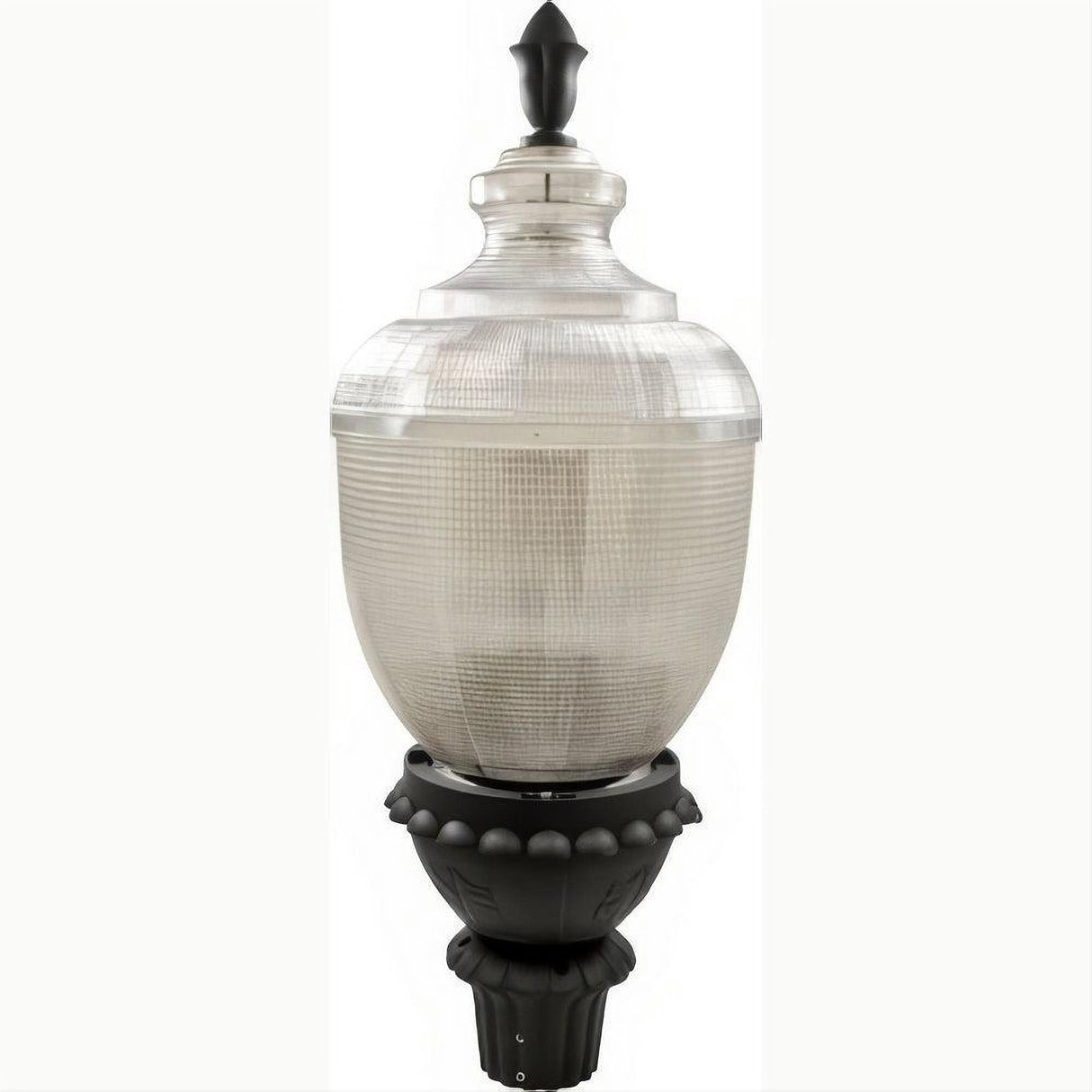 Dabmar Lighting GM680-L120-41K-B Cast Alum Post Top Fixture 120V-277V E39 LED 120W 41K Black