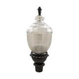 Dabmar Lighting GM680-L54-50K-B Cast Alum Post Top Fixture 120V-277V E39 LED 54W 50K Black