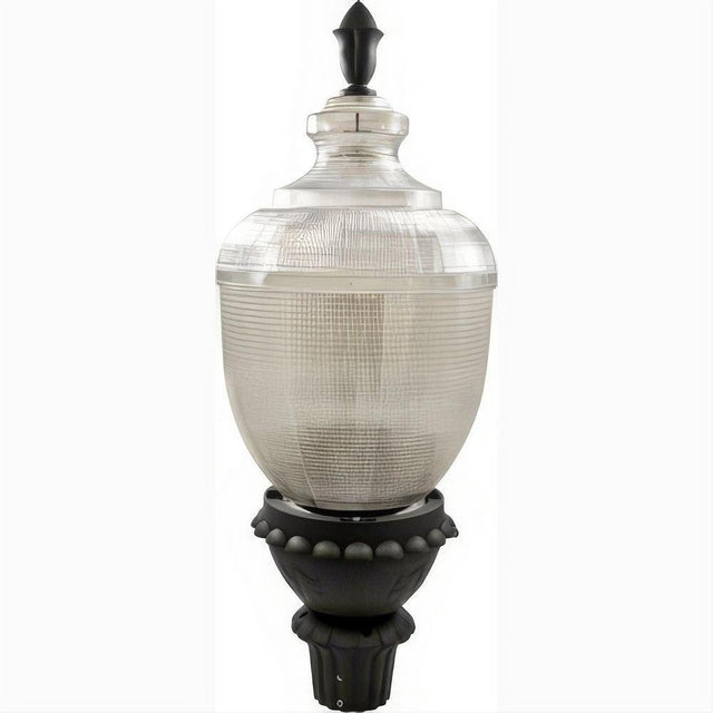 Dabmar Lighting GM680-L63-40K-B Cast Alum Post Top Fixture 120V-277V E39 LED 63W 40K Black