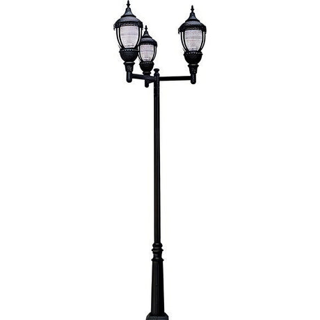 Dabmar Lighting GM9102-B black acorn post top fixture