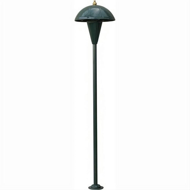 Dabmar Lighting LV111-L3-30K-G Cast Alum Open Lamp Path Light 12V G4 LED 3W 30K Green
