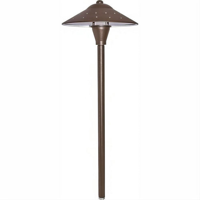 Dabmar Lighting LV214-23-L3-64K-B Cast Alum 23" Large Top Path Light 12V G4 LED 3W 64K Black