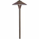 Dabmar Lighting LV214-23-L3-AMB-B Cast Alum 23" Large Top Path Light 12V G4 LED 3W Amber Black